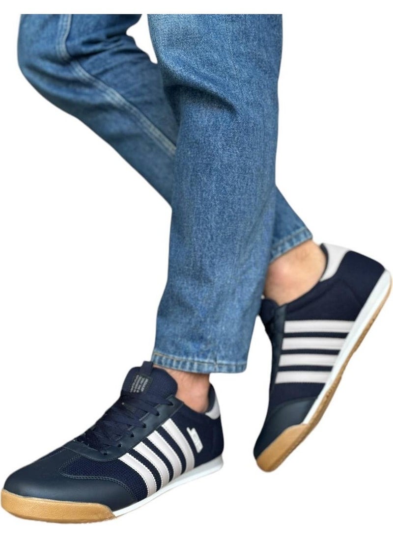 Liger Unisex Casual Sneakers Navy Blue - Ice  - Image 2