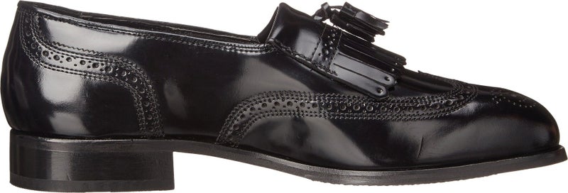Florsheim Lexington Wingtip Tassel Slip-On Black 14 D (M) - Image 4