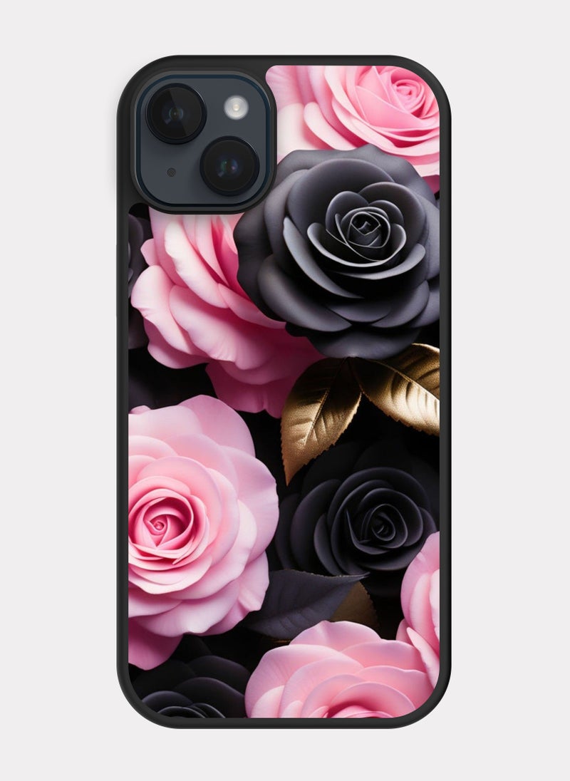 PXLAAT iPhone 14 Plus case cover Flowers - Image 1