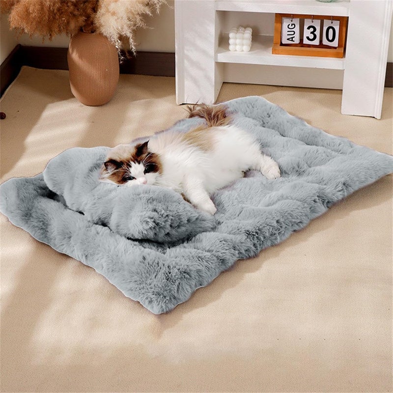 Thickened Plush Dog Bed Washable Cushion Non Slip Bottom Four Use Winter Dog Bed - Image 4