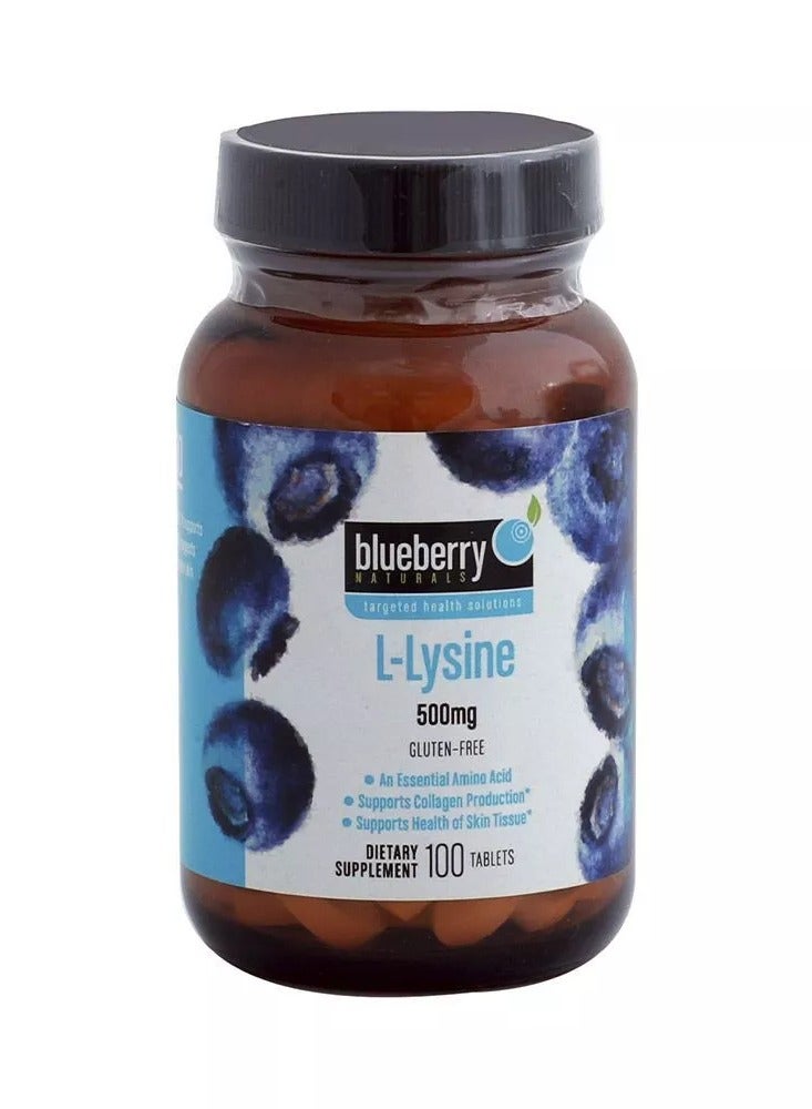 Bbn L-Lysine 500Mg Tab 100S B4553