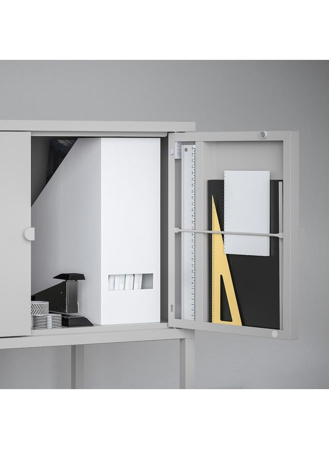 Zaboon Cabinet, Metal/Grey, 60X35 Cm - Image 4