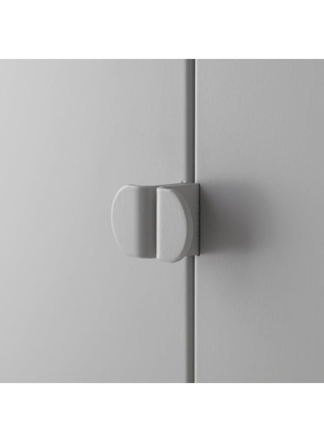 Zaboon Cabinet, Metal/Grey, 60X35 Cm - Image 2