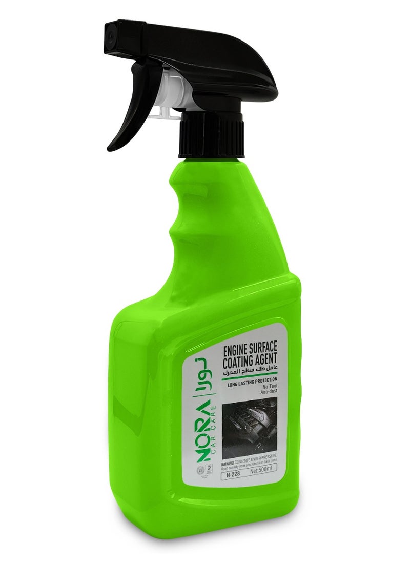 NORA Engine Surface Coating Agent N-228 – 500ml Long-Lasting Protection for Clean and Shiny Engine Surfaces
