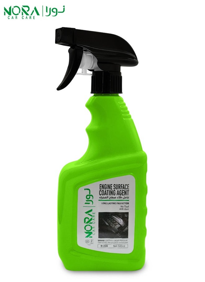 NORA Engine Surface Coating Agent N-228 – 500ml Long-Lasting Protection for Clean and Shiny Engine Surfaces