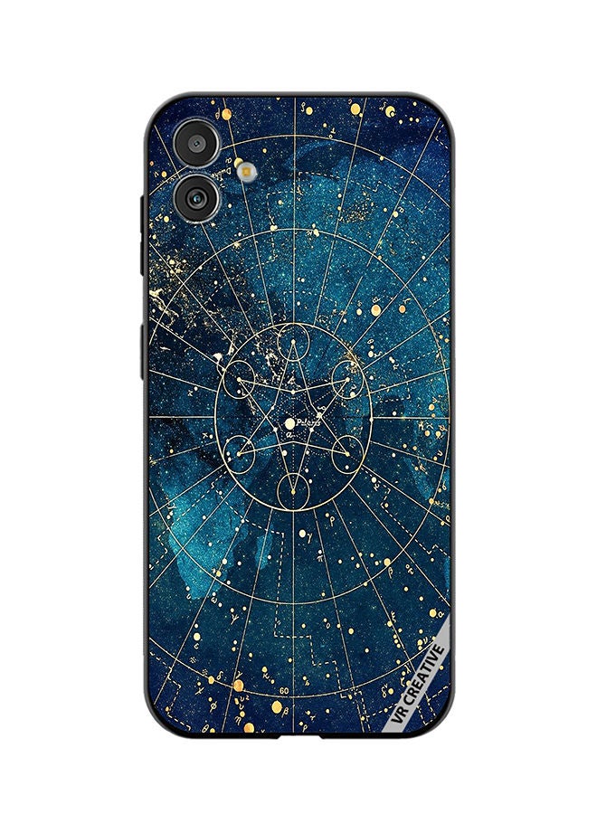 VR CREATIVE Protective Case Cover For Samsung Galaxy F14 Zodic And Astrology Design  Multicolour - Image 1