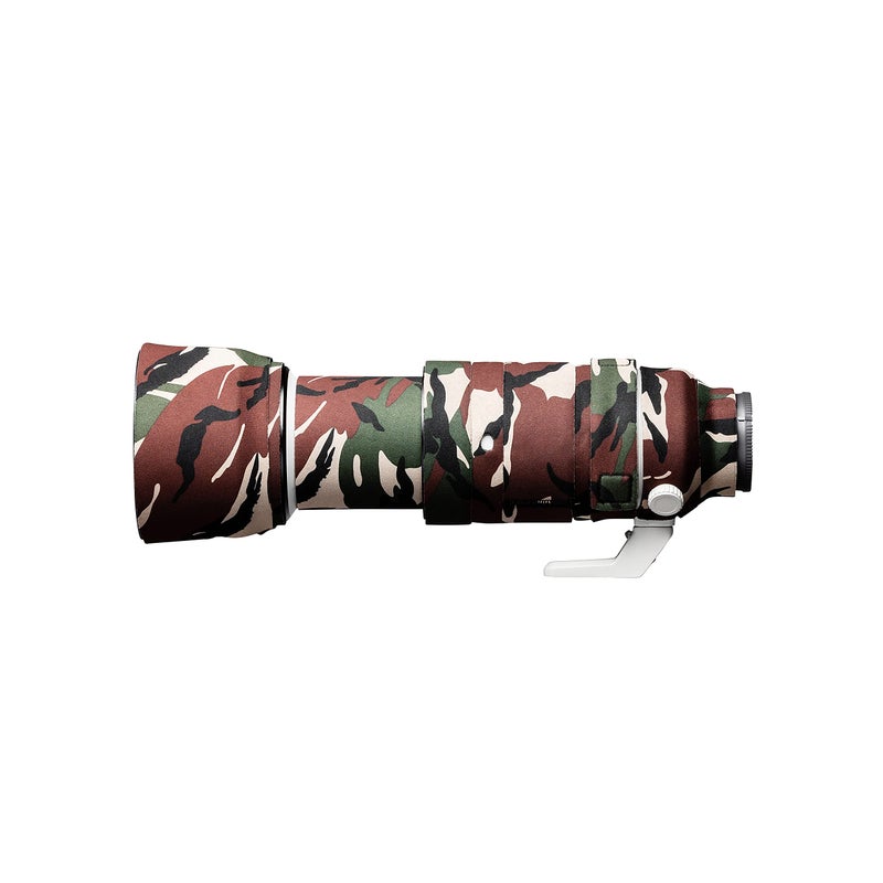 easyCover Lens Protection Camouflage Cover for Sony FE 100400mm f4556 GM OSS Lens Green Camouflage - Image 2