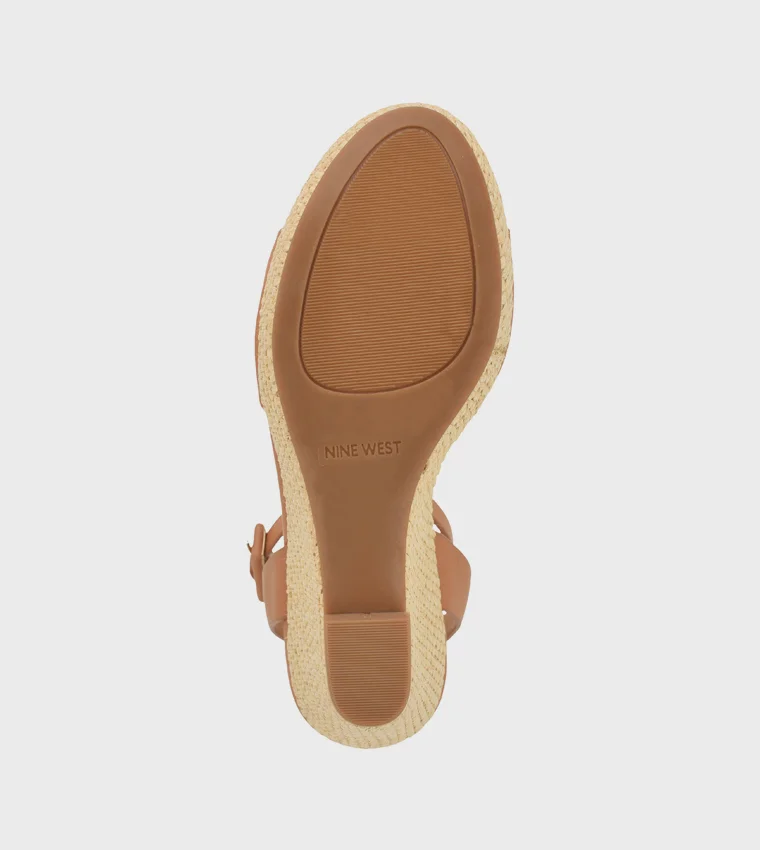 Nine West  WNHANLOW3 NUDE Women Wedges for Women | Best Price UAE