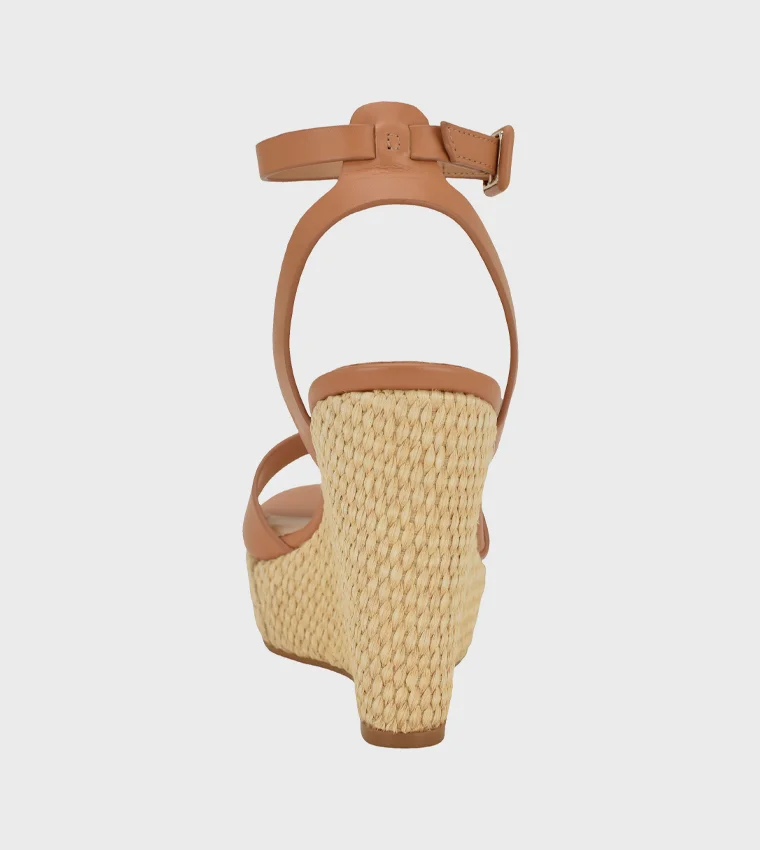 Nine West  WNHANLOW3 NUDE Women Wedges for Women | Best Price UAE