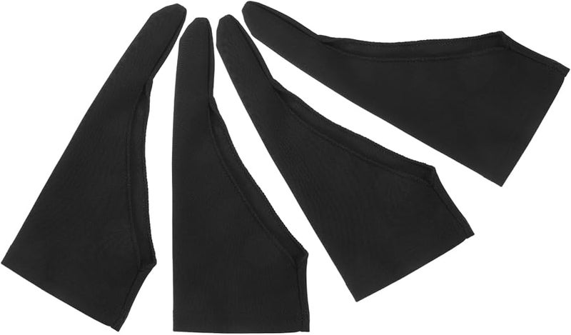 Ciieeo 4 قطع أغطية الأصابع لمنع قضم الأظافر ومص الإبهام قفازات واقية مقاس 17x7.5 سم - Image 1