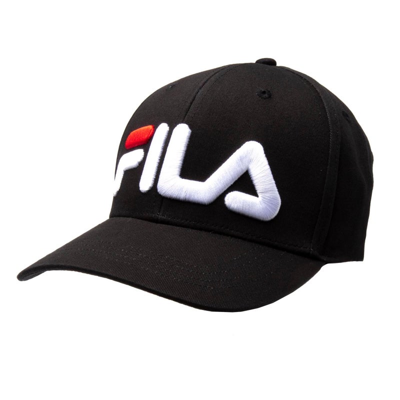 Fila Unisex Snapback Caps, Black