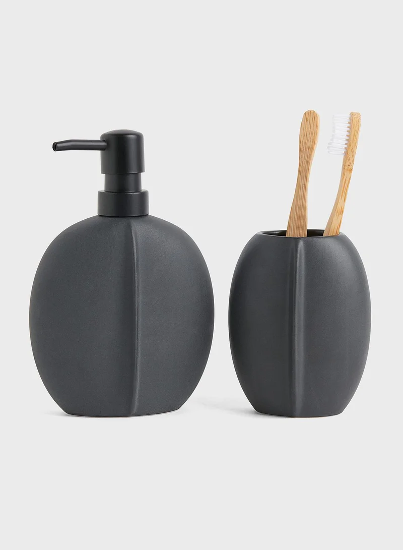اتش اند ام Stoneware Soap Dispenser