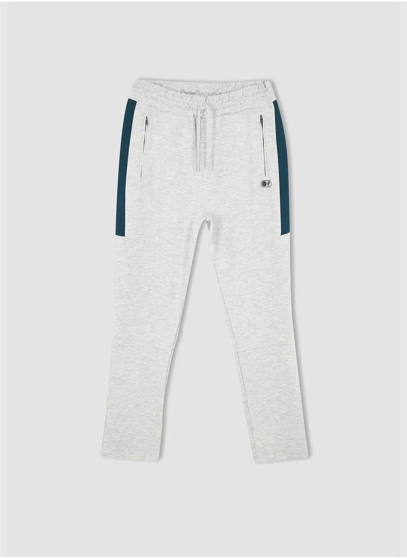 DeFacto Slim Fit Colour Block Joggers