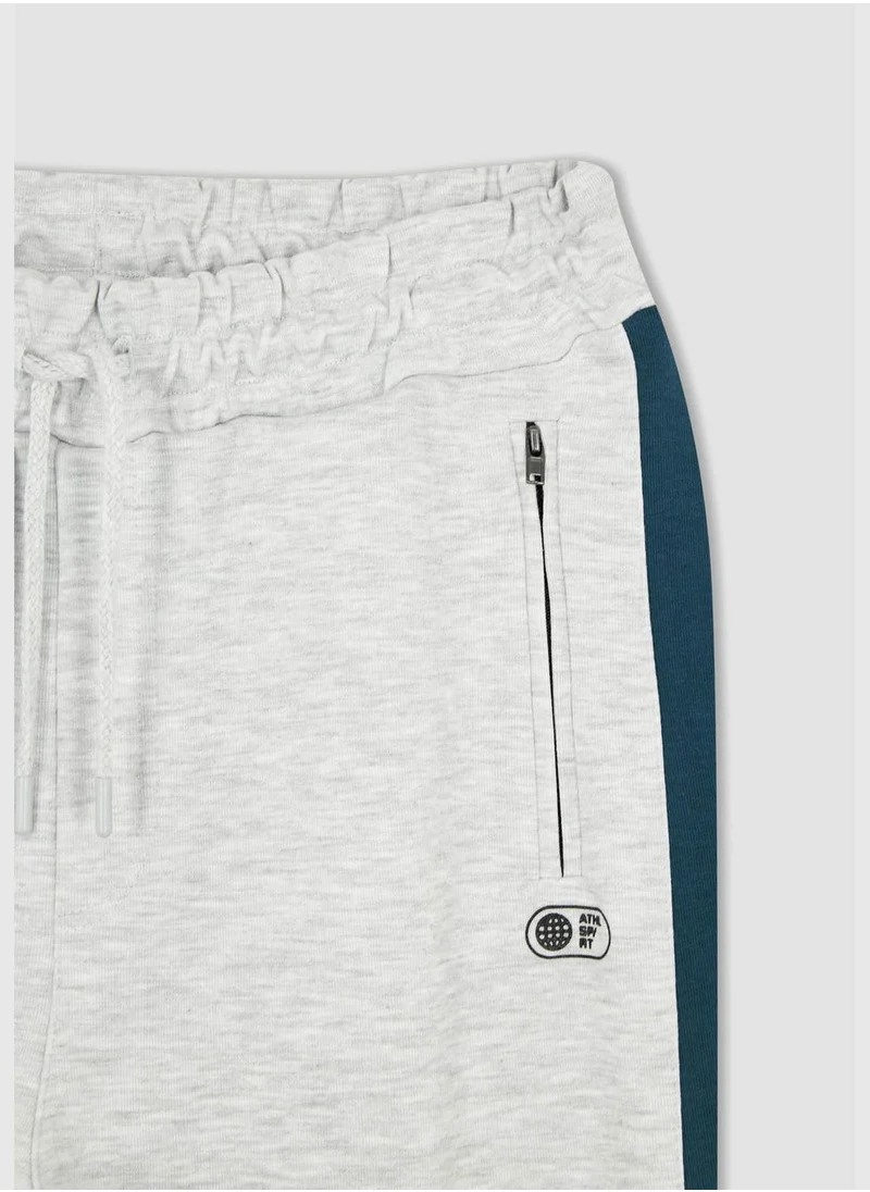 DeFacto Slim Fit Colour Block Joggers