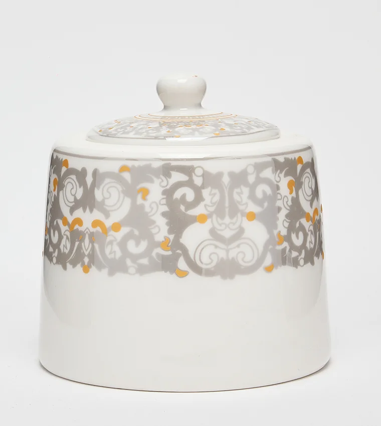 Sur La Table Sugar Bowl 220ml White/Silver
