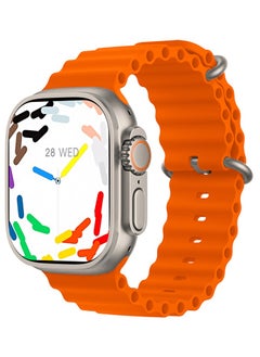 AN10 ULTRA Smart Watch, Super Amoled Screen, ChatGPT, NFC, Bluetooth - Orange