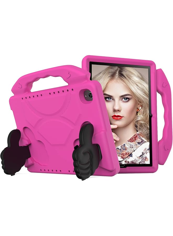 erorex Kids Case For Huawei Mediapad M6 10.8 (2019) Scm Al09 Huawei Mediapad M5 10.8 (2018) Cmr Al09 Cmr W09 Eva Lightweight Durable Shockproof Handlecover With Foldable Stand Rose Red  - Image 1