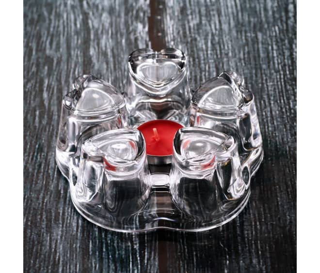 Wellxo Tea Universal Solid Crystal Glass Teapot Warmer | Tea Warmer - Candle Never Flames Out  - Image 5