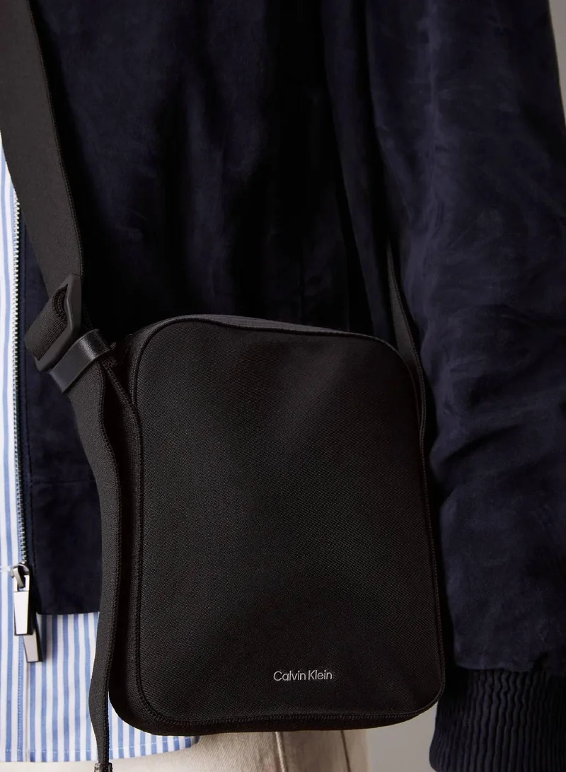 Calvin Klein Ck Black Reporter Bag for Men | Best Price UAE
