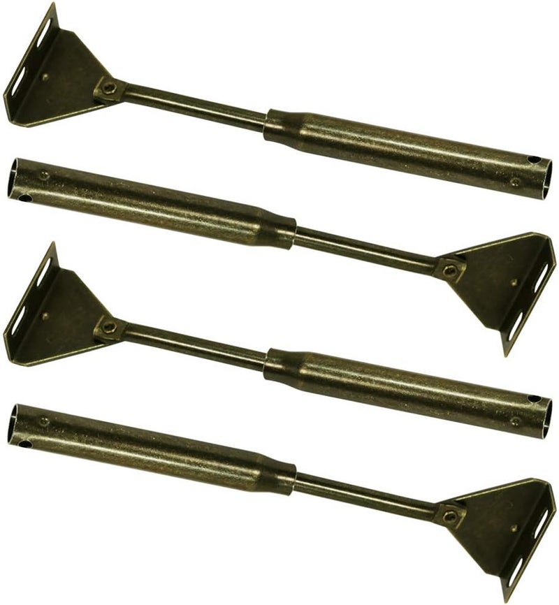 RV - Cabinet Hardware Door Strut Spring Loaded - Set of Four (4 Pack) - Metal