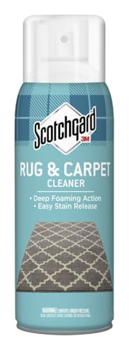 Scotchgard Rug & Carpet Cleaner, Fabric Cleaner Blocks Stains, Cleaning Sprays Make Cleanup Easier, 14 oz - Image 1