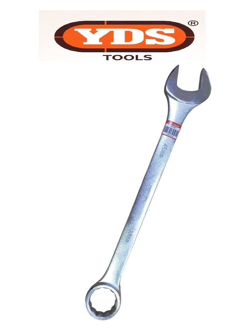YDS 46mm Heavy Duty Combination Wrench Open & Ring – 1685g Weight – Model 10006128 – YDS - Image 1