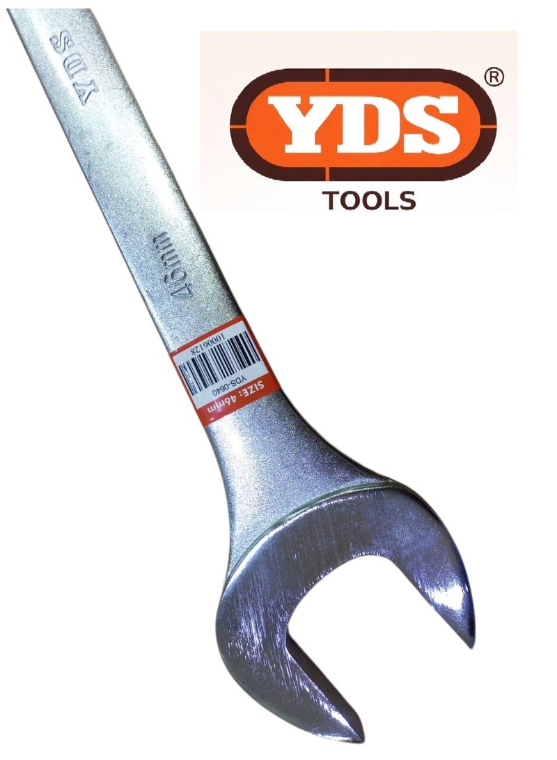 YDS 46mm Heavy Duty Combination Wrench Open & Ring – 1685g Weight – Model 10006128 – YDS - Image 3