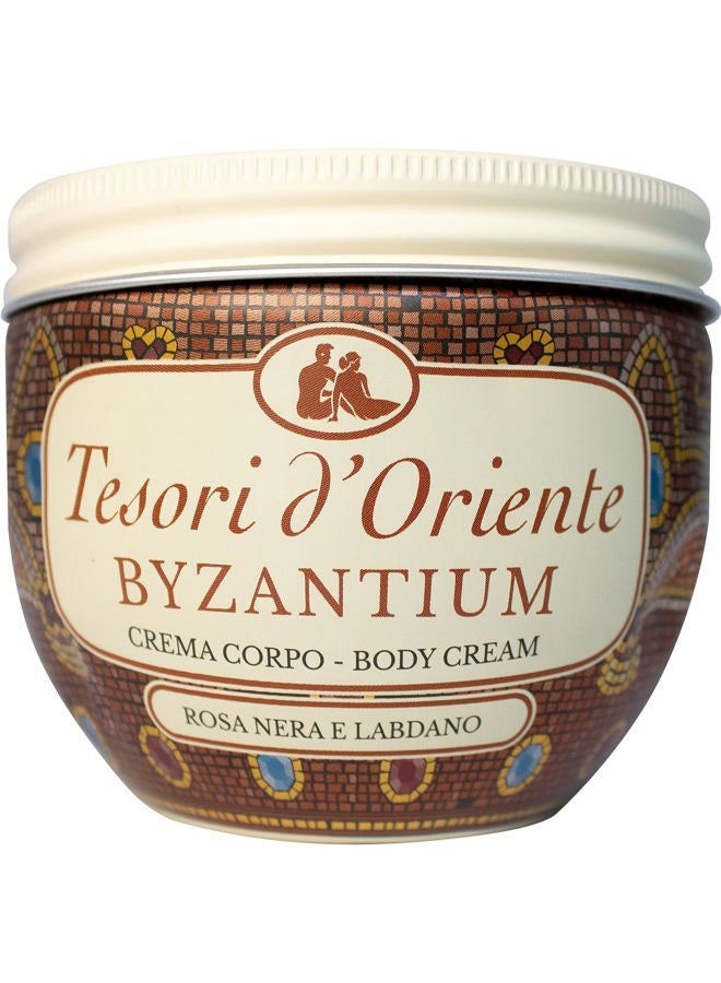 Tesori d'Oriente Body Cream for Women, Moisturizing Cream, Womens Body Cream, Essential Ingredients for Body & Skin Care, with Black Rose & Labdanum Fragrance-10.1 Fl Oz [Made in Italy]… (Byzantium)  - Image 1