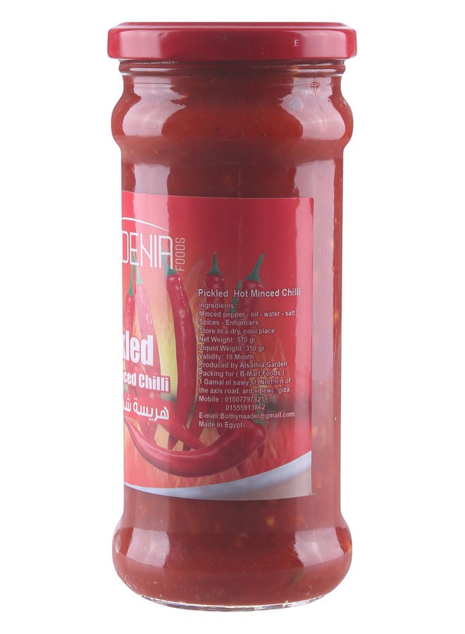 Gardenia Pickled Hot Chili With Glass Bottle - 370 grams - Image 2