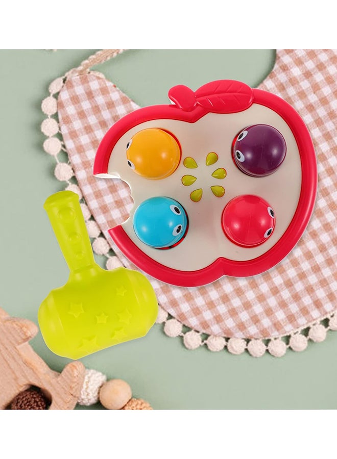 COGNIKIDS لعبة ضرب الخلد للأطفال | لعبة تفاعلية لضرب الخلد بالمطرقة | لعبة تعليمية ملونة للأطفال من 10 أشهر فما فوق | مجموعة لعب متينة وخالية من BPA للتطور المبكر - مختلطة - Image 5