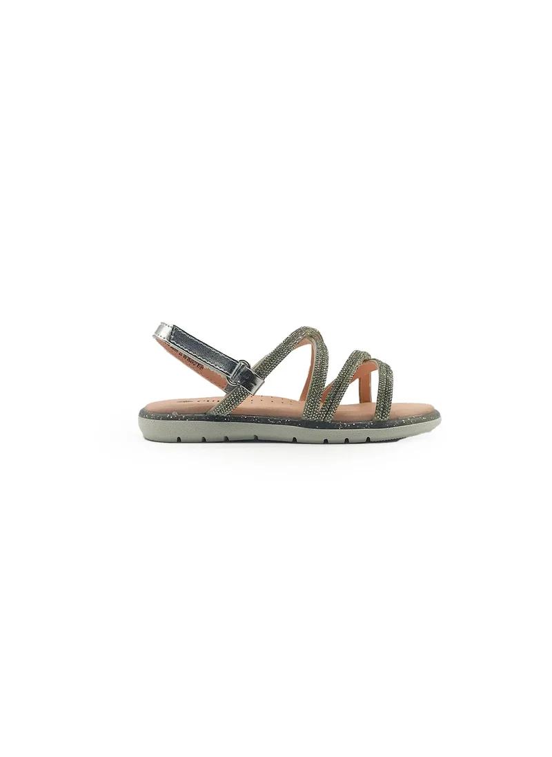 كيوبل Girls embellished slide sandals