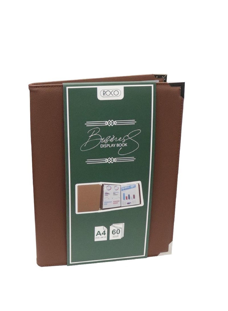 ROCO Display Book 60 Pockets A4 - Image 1