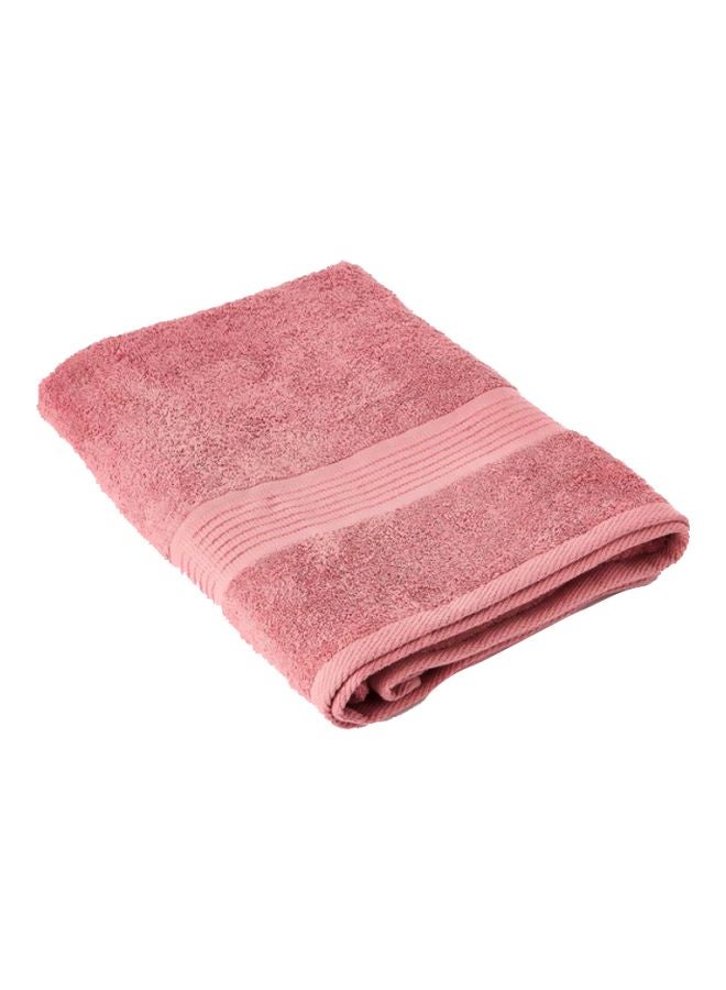 Home Box Essential Carded Bath Sheet Pink 90x150cm  - Image 1