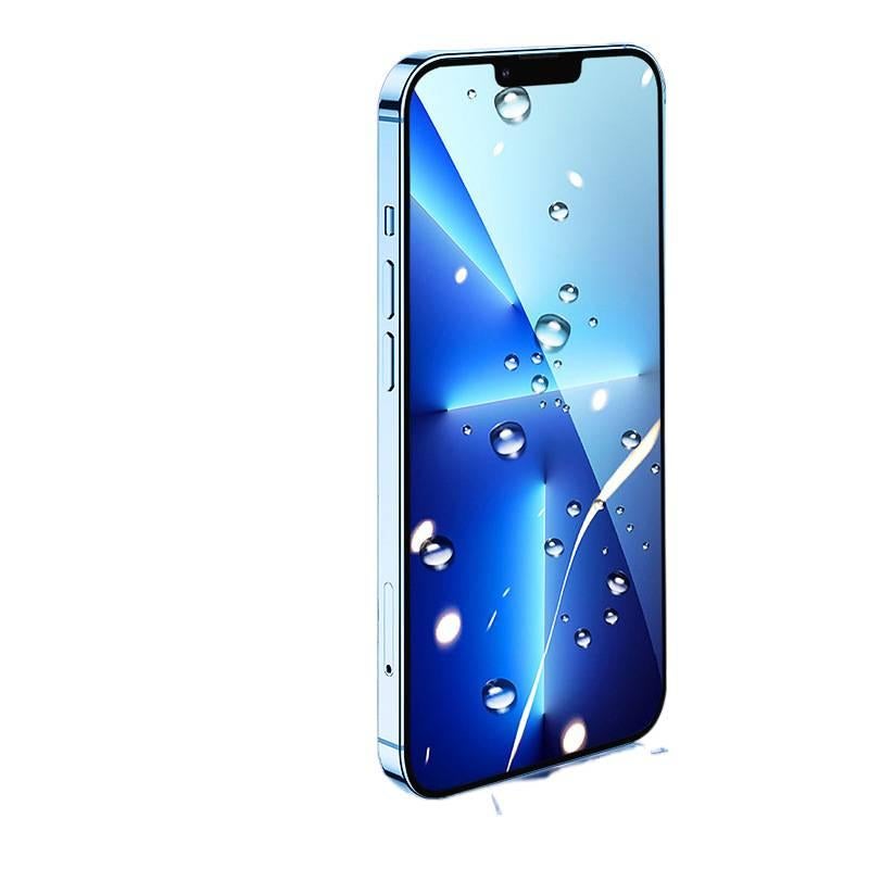 LS غطاء هاتف بGlass لـ iPhone 15 / 15 Plus / 15 Pro / 15 Pro Max مع حماية من السقوط ومقاوم للغبار مع مقاوم للصدمات مع مضاد للتجسس مع وضوح عالي باللون شفاف - Image 3