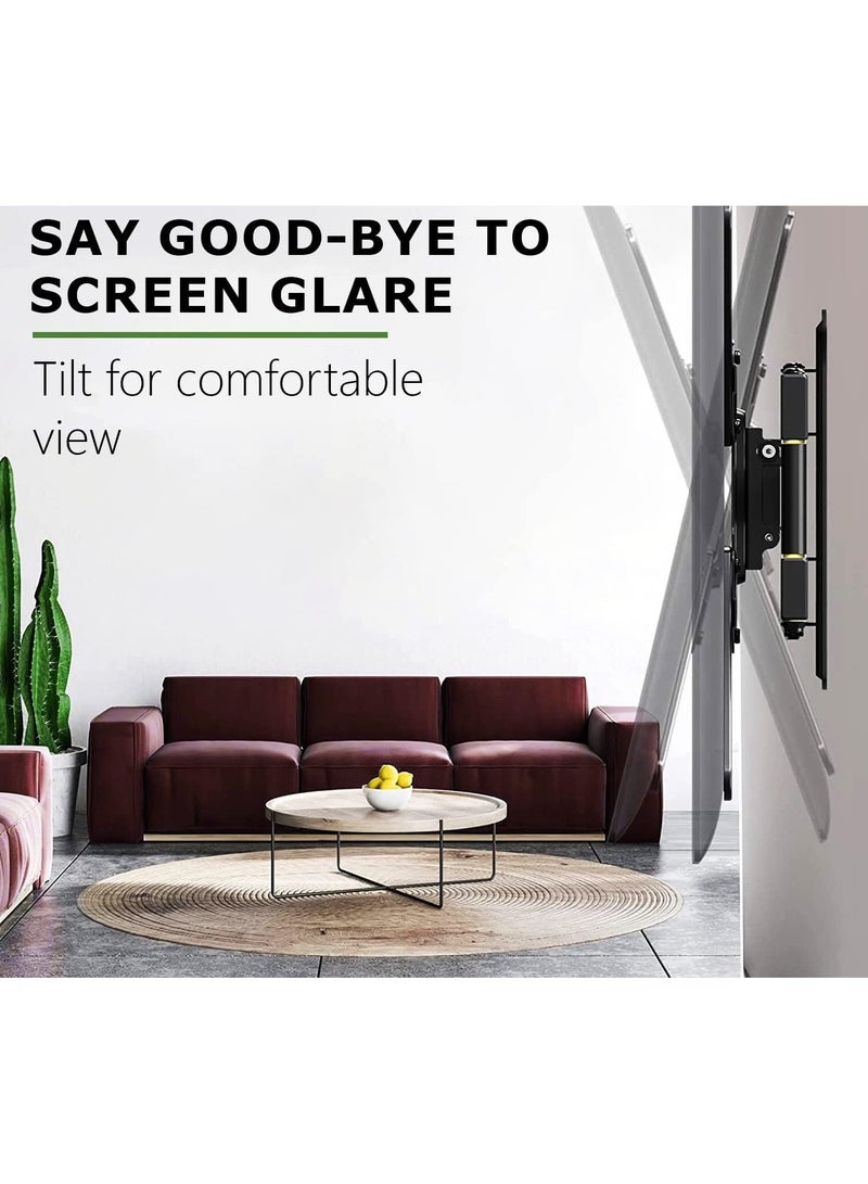 Wall Mount Screen Fix For Full Motion With Smooth Swivel Tilt & Extension Universal Design Works With Samsung Vizio LG & More  - Image 4
