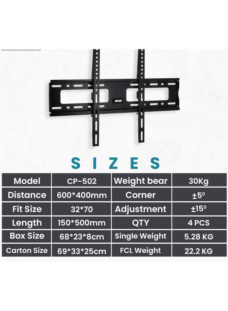 Wall Mount Screen Fix For Full Motion With Smooth Swivel Tilt & Extension Universal Design Works With Samsung Vizio LG & More  - Image 5