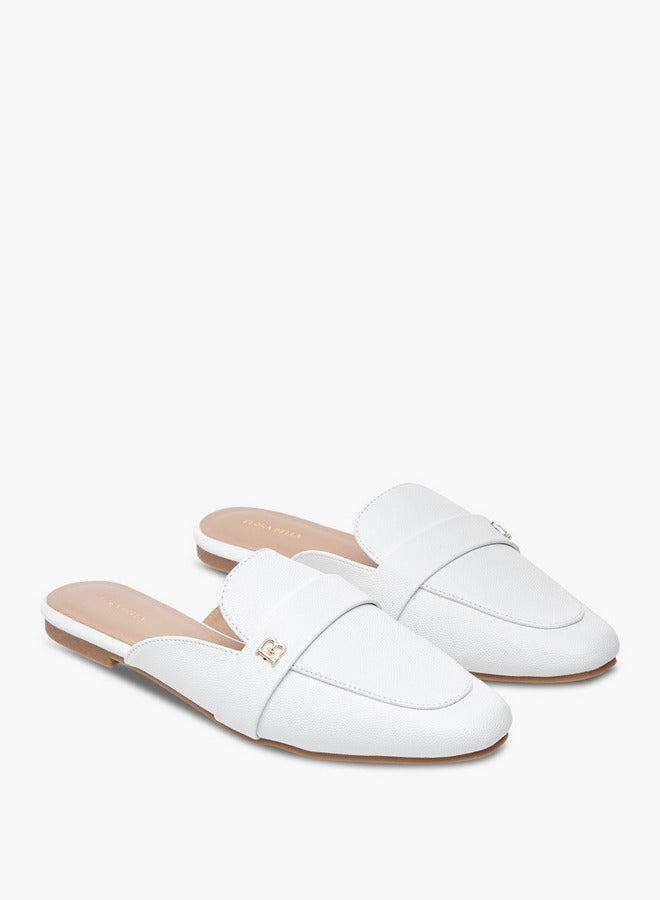 Flora Bella By Shoexpress Textured Slip-On Mules  - Image 1