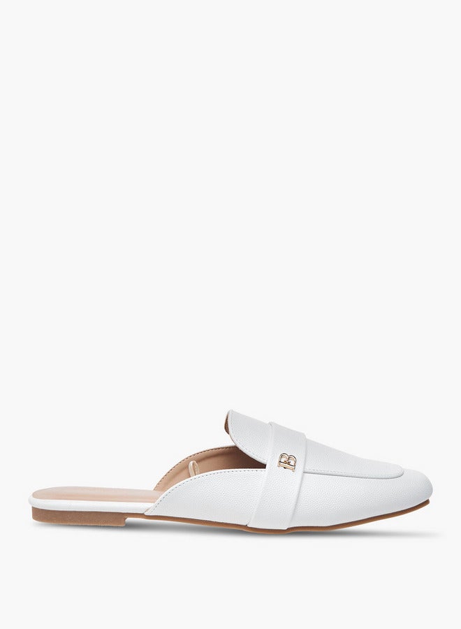 Flora Bella By Shoexpress Textured Slip-On Mules  - Image 3