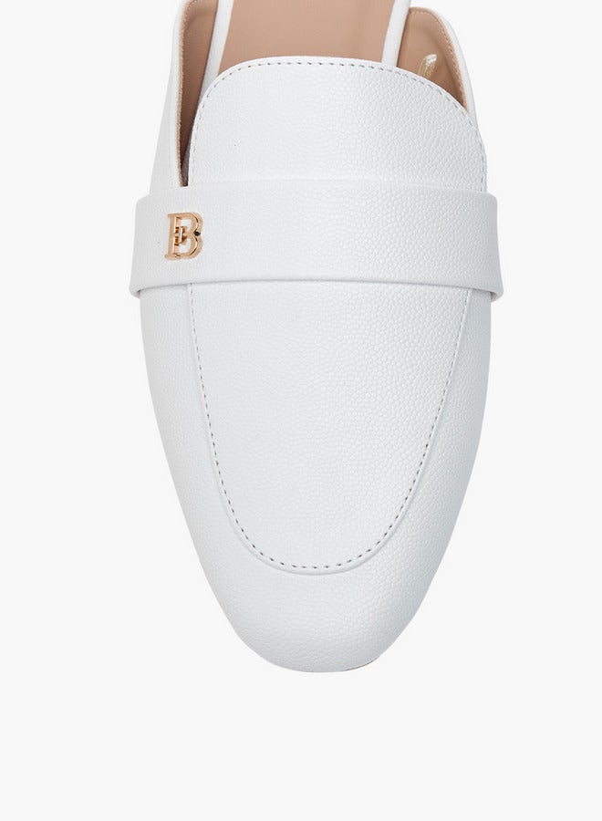 Flora Bella By Shoexpress Textured Slip-On Mules  - Image 4
