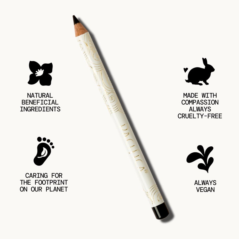 Pacifica Waterproof Eyeliner Pencil Jet Black Eye Liner Longwear, Smudge-Proof, Vegan & Cruelty-Free Eye Makeup Vegan & Cruelty-Free (Shade Jet Black) Ophthalmologist Tested - Image 2