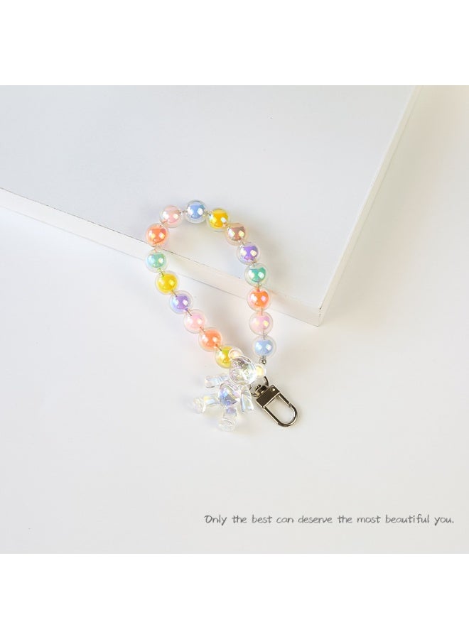 NIBEMINENT Phone Charm/ Chain Strap for Women Girls, Cute Cartoon Cell Phone Case Lanyard Wrist Strap