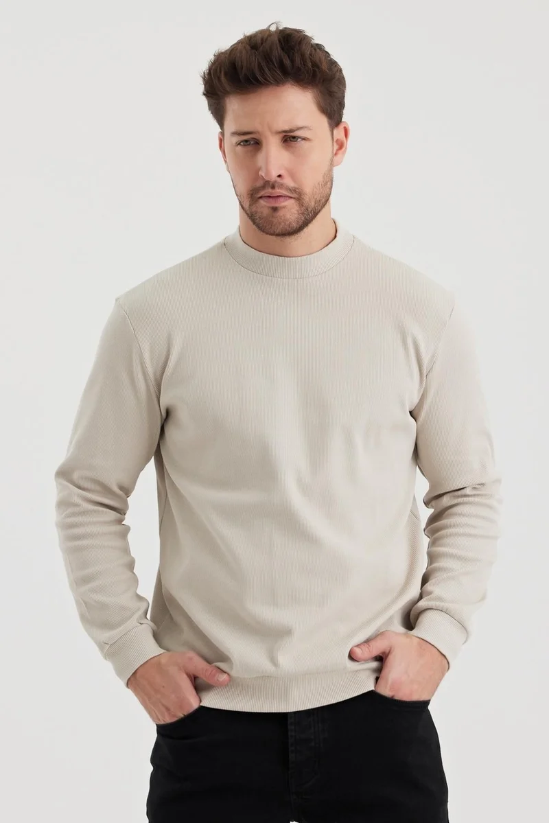 الكسندر جاردي Alexandergardi Camisole Fabric Half Turtleneck Sweatshirt (E22-761A)
