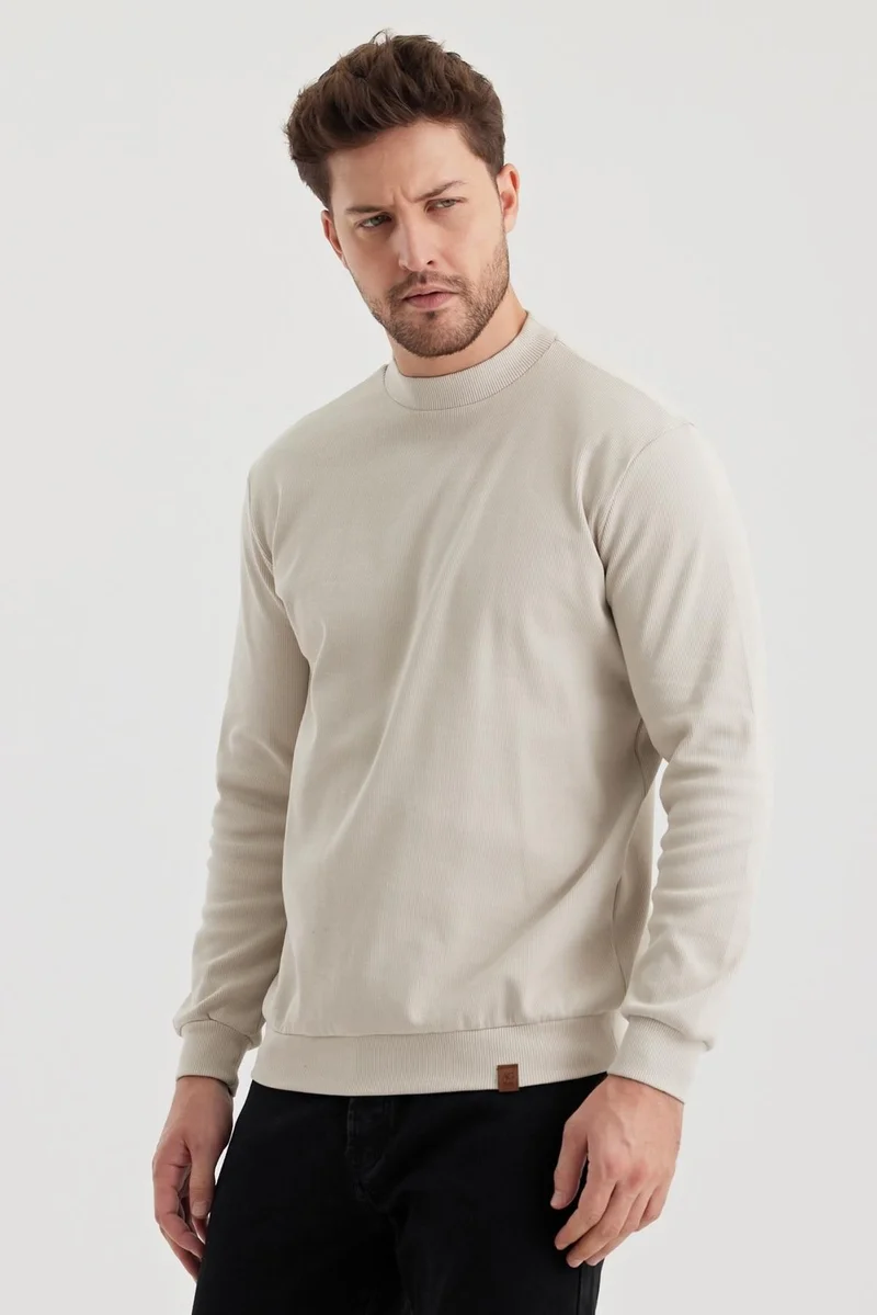 الكسندر جاردي Alexandergardi Camisole Fabric Half Turtleneck Sweatshirt (E22-761A)