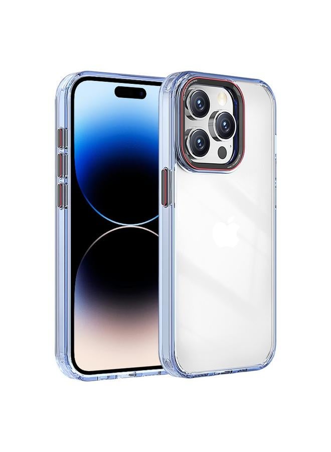 اس-توب جراب لهاتف iPhone 14 Pro Max مصنوع من مادة TPU الكريستالية الهجينة المصنوعة من الكمبيوتر الشخصي - Image 1