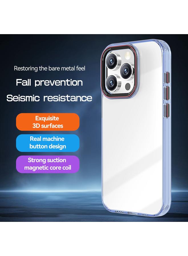 اس-توب جراب لهاتف iPhone 14 Pro Max مصنوع من مادة TPU الكريستالية الهجينة المصنوعة من الكمبيوتر الشخصي - Image 5