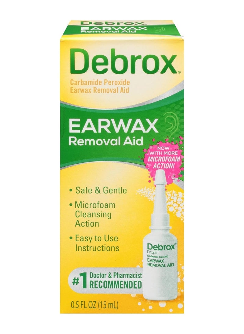 Debrox - قطرات إزالة شمع الأذن من ديبروكس 15 مل - Image 1
