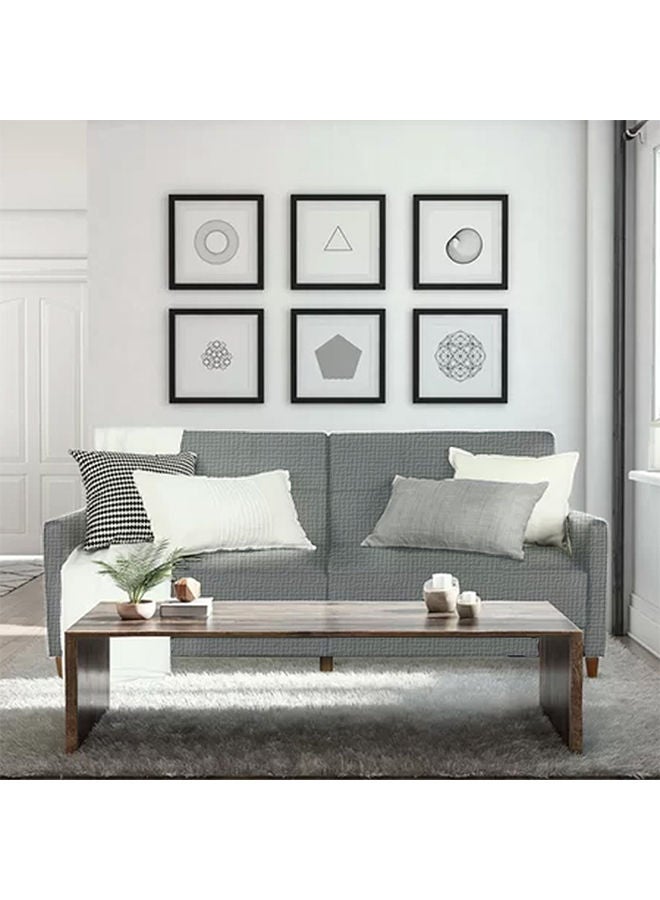 In-House Leen | Sofabed 2 In 1 Upholstered In Linen - Light Grey - Image 2