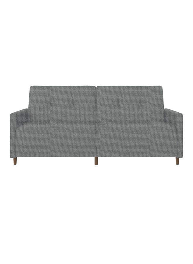 In-House Leen | Sofabed 2 In 1 Upholstered In Linen - Light Grey - Image 4