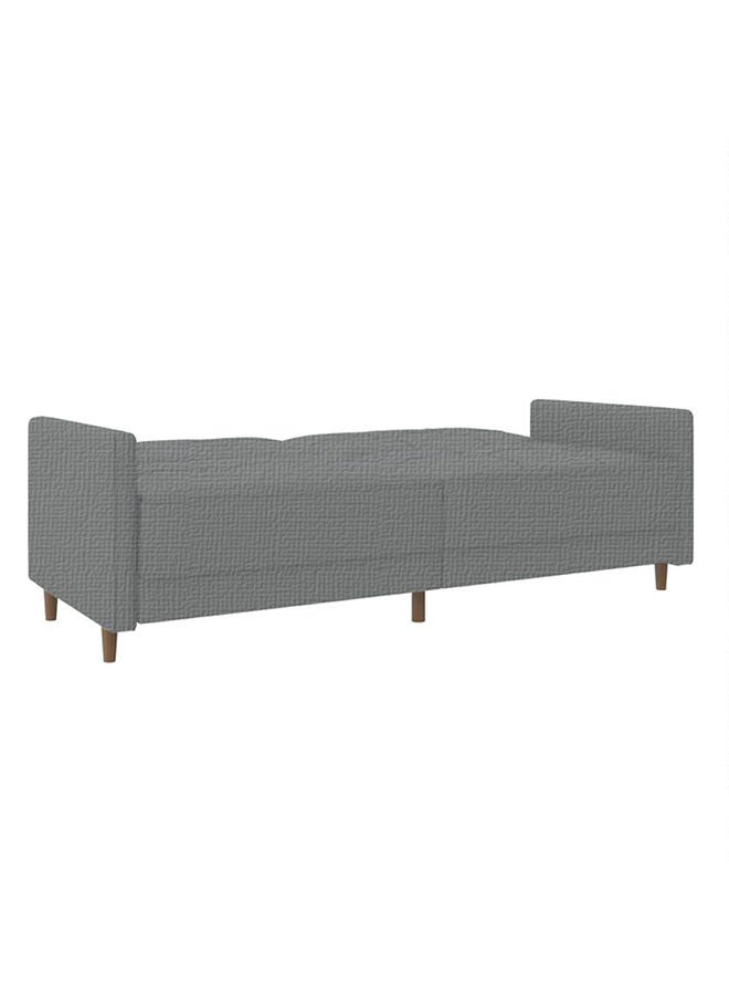 In-House Leen | Sofabed 2 In 1 Upholstered In Linen - Light Grey - Image 5
