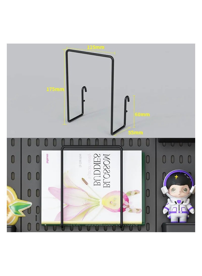 AROAQ Wall Hanging Perforated Pegboard Storage Kit, DIY Layout Pegboard Accessories, No Drilling, Crafts Organization - Image 1